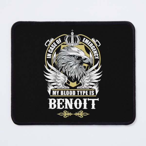 Item preview, Benoit Name T Shirt - In Case Of Emergency My Blood Type Is Benoit  Gift Item Tee designed and sold by nauglesamatha.