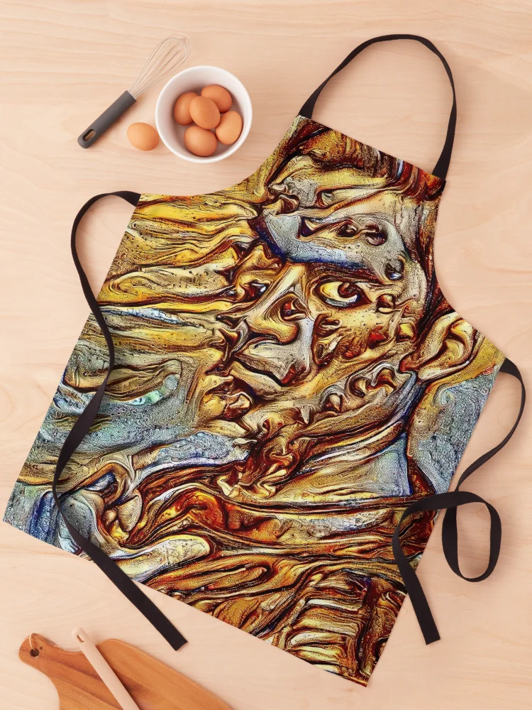 Thumbnail 1 of 6, Apron, Golden Rascal designed and sold by Artificial-Arts.