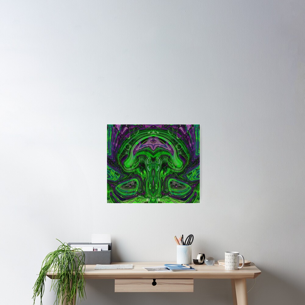Vista previa del artículo con la obra «Póster», diseñado y vendido por ReflectionofYou.
