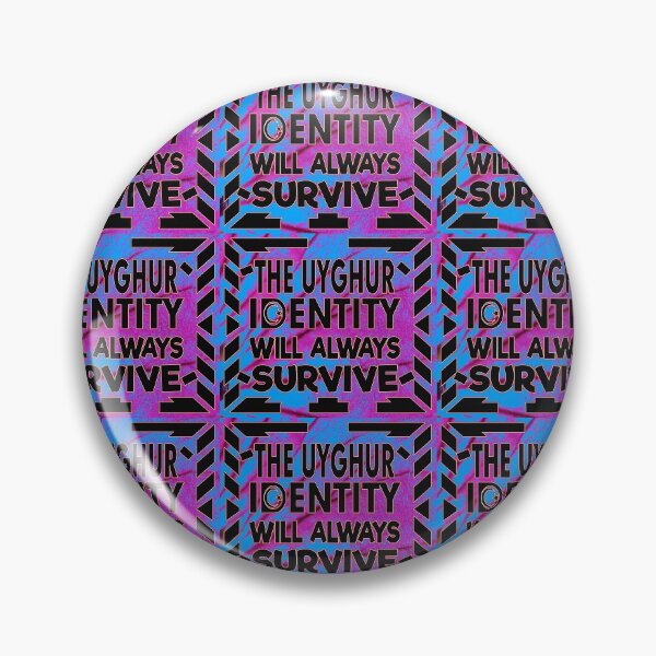Item preview, THE UYGHUR INDENTITY WILL ALWAYS SURVIVE - STOP THE UYGHUR GENOCIDE. designed and sold by Ralek.