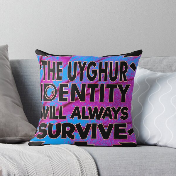 Item preview, THE UYGHUR INDENTITY WILL ALWAYS SURVIVE - STOP THE UYGHUR GENOCIDE. designed and sold by Ralek.