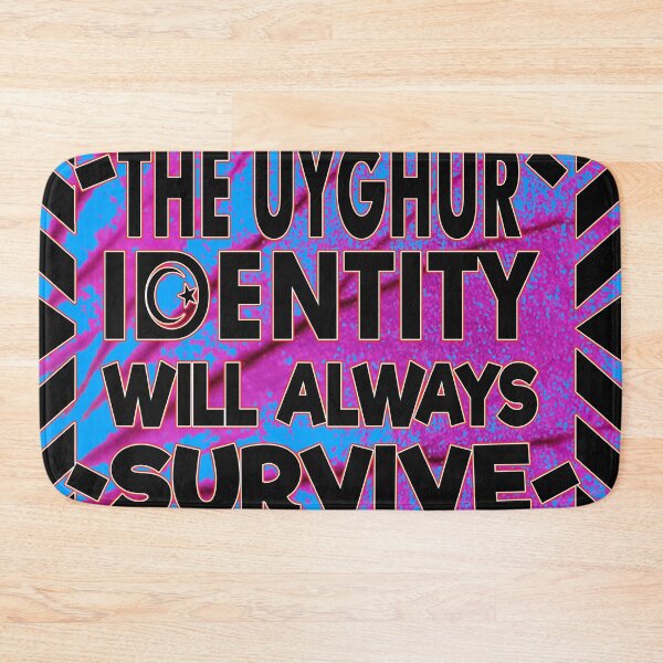 Item preview, THE UYGHUR INDENTITY WILL ALWAYS SURVIVE - STOP THE UYGHUR GENOCIDE. designed and sold by Ralek.