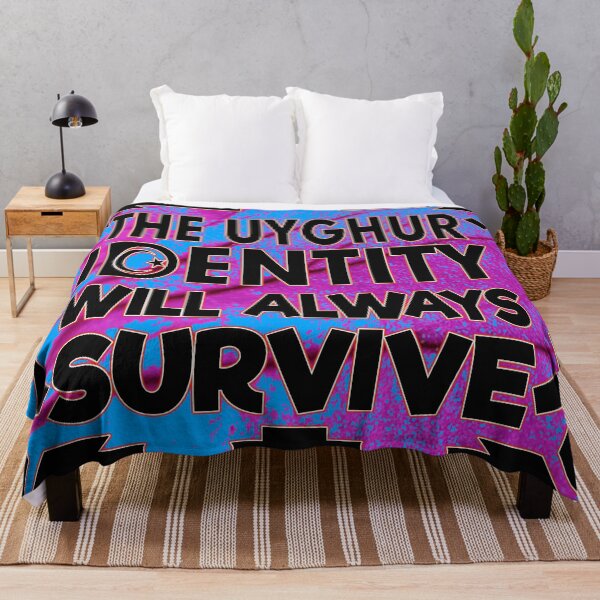Item preview, THE UYGHUR INDENTITY WILL ALWAYS SURVIVE - STOP THE UYGHUR GENOCIDE. designed and sold by Ralek.