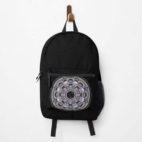 Item preview, Purple Lotus - Space Mandala Art designed and sold by LorenaElenaArt.
