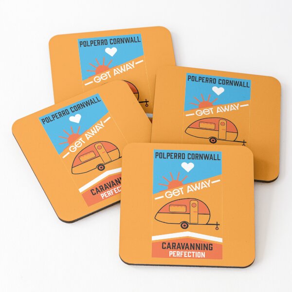 Item preview, Polperro Cornwall Happy Caravaner | Caravanning | Caravans | Camping | Caravan Gifts designed and sold by happygiftideas.