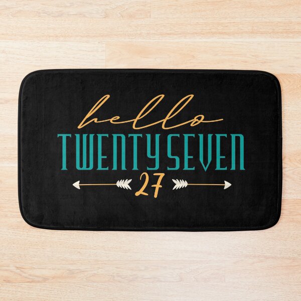 Item preview, Hello twenty seven 27 . hello 27  Birthday designed and sold by YerrouDesing.