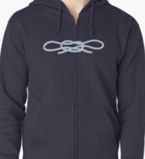 Pablo Escobar Knot Sweater Zipped Hoodie