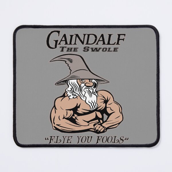 Item preview, Gaindalf The Swole designed and sold by Alpha Nerdy.
