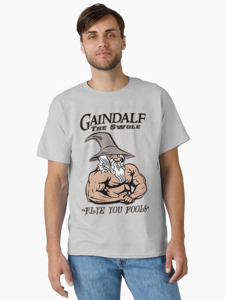 Thumbnail 1 of 7, Classic T-Shirt, Gaindalf The Swole designed and sold by kaytee137.