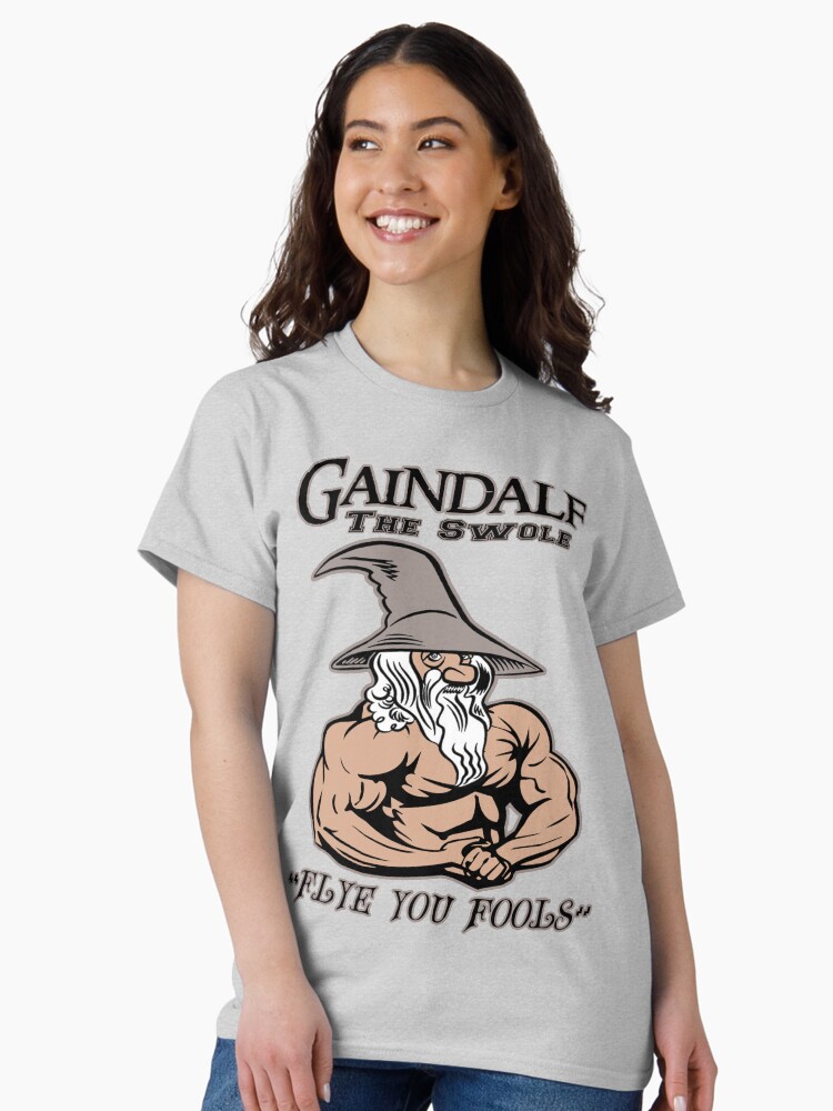 Thumbnail 2 of 7, Classic T-Shirt, Gaindalf The Swole designed and sold by kaytee137.