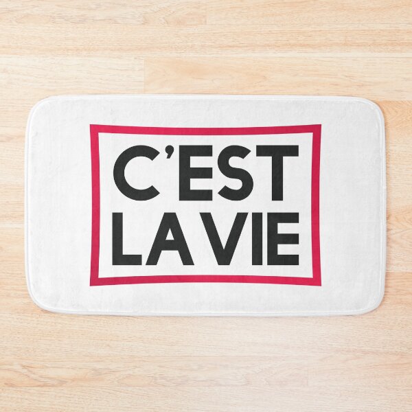 Item preview, C'est La Vie Paris Awesome French Quotes  designed and sold by YerrouDesing.