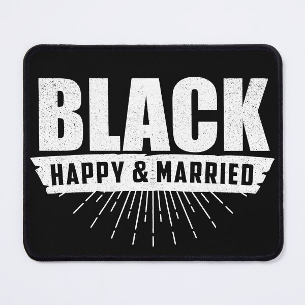 Item preview, Black Happy And Married designed and sold by YerrouDesing.