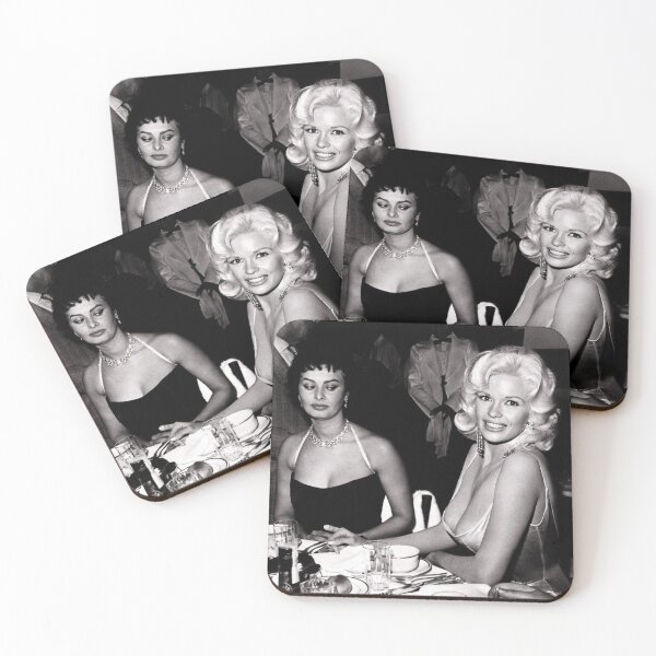 Aperçu de l'œuvre jayne mansfield and sophia loren créée et vendue par SOMELIKEITPOP.