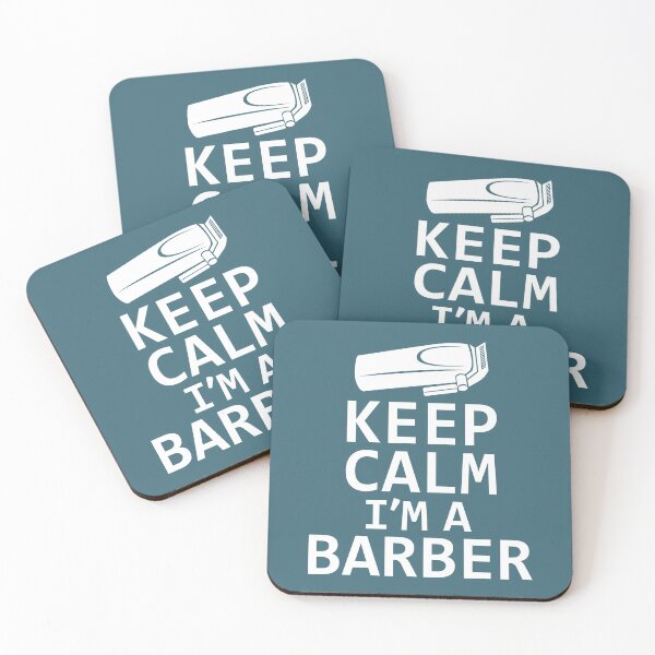 Item preview, Keep Calm I'm A Barber Funny Barber , hairdresser design designed and sold by DesignHouse07.