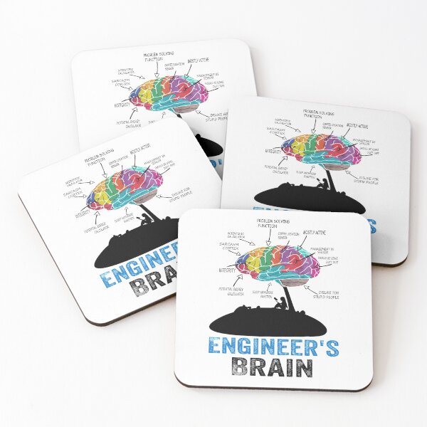 Item preview,  Engineer's Brain Funny Anatomy designed and sold by boyastore.
