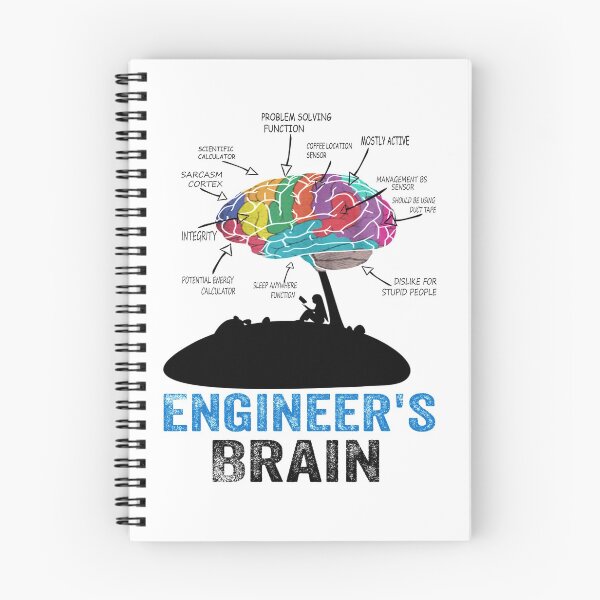 Item preview,  Engineer's Brain Funny Anatomy designed and sold by boyastore.