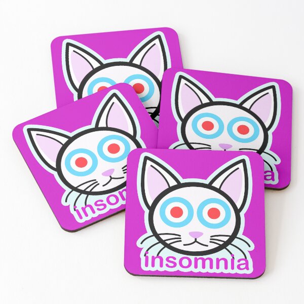 Item preview, Insomnia Cat designed and sold by CedarRaiyne.