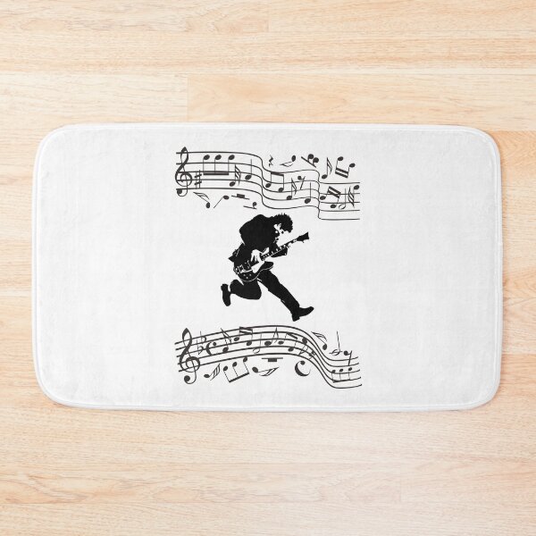 Item preview, Electric Guitar And Music Notes designed and sold by MottoDigging.