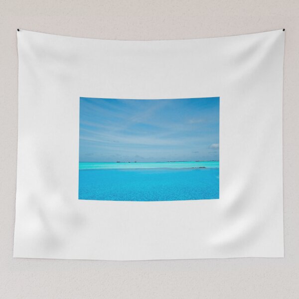 Item preview, Maldives Paradise Turquoise Ocean Swimming Pool designed and sold by newburyboutique.
