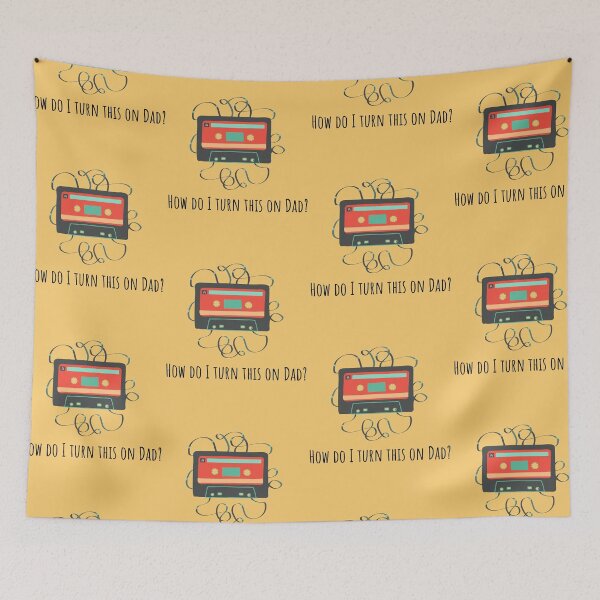 Item preview, Funny 90's Cassette Tape Design designed and sold by lmcvinco.