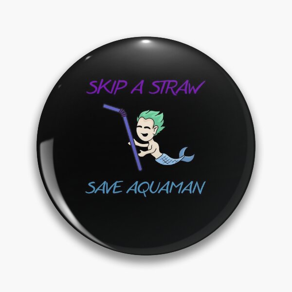 Item preview, skip a straw save aqua man designed and sold by saytinh.