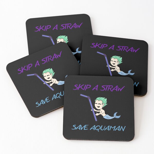 Item preview, skip a straw save aqua man designed and sold by saytinh.