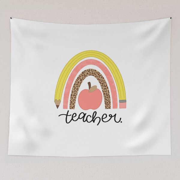 Item preview, Teacher Rainbow  designed and sold by MaggieEDoodles.