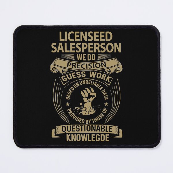 Item preview, Licenseed Salesperson T Shirt - We Do Precision Job Gift Item Tee designed and sold by paneczkopat.