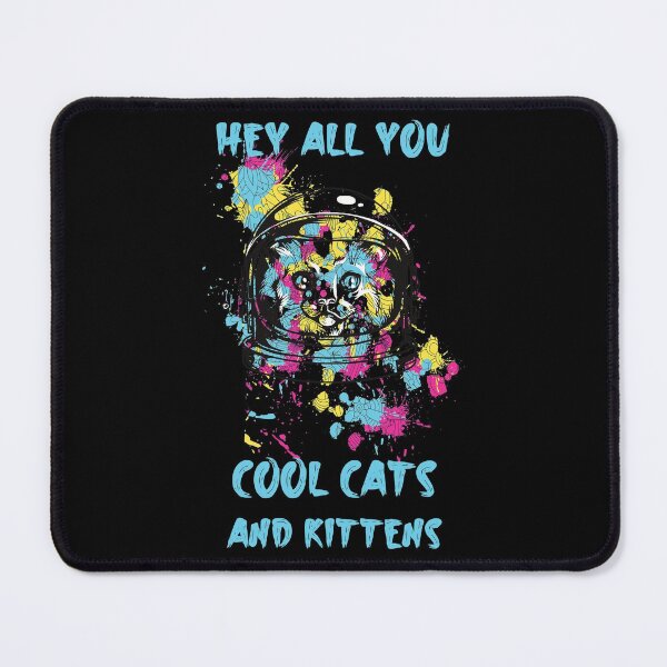 Item preview, Hey all you cool cats and kittens with Colorful cat, designed and sold by sama-stylish.