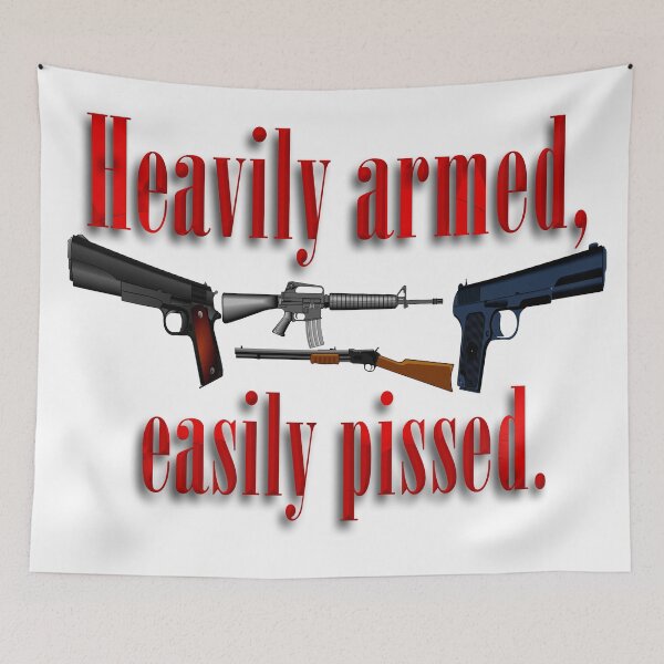 Item preview, Heavily armed...  designed and sold by Nicole Kiefer.