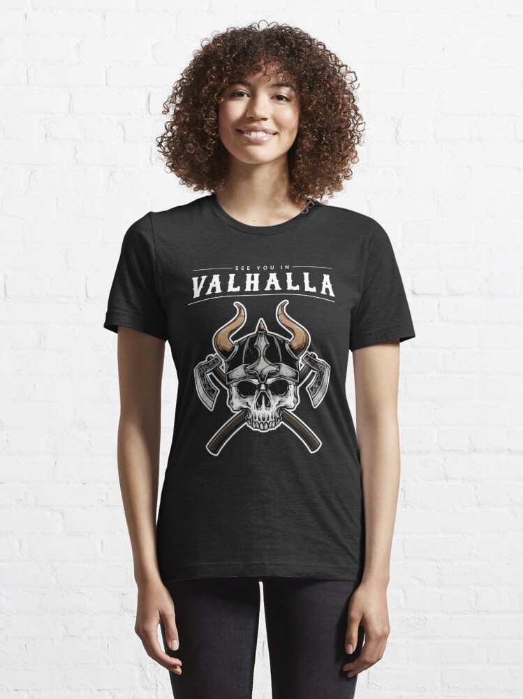 Disover see you in valhalla vikings nordic Essential T-Shirt