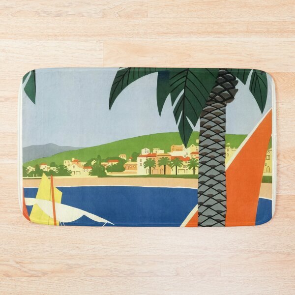 Item preview, SAINTE- MAXIME PLAGE D'HIVER ET D'ETE designed and sold by anthonygiga.