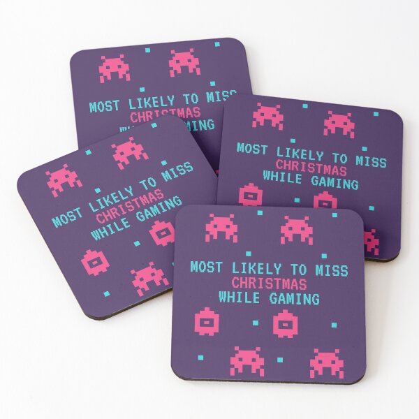 Item preview, Most Likely To Miss Christmas While Gaming  designed and sold by Lounaadam.