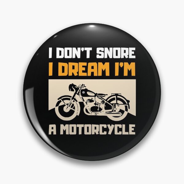 Item preview, I Don't Snore I Dream I'm A Motorcycle Funny Snoring Biker Dad designed and sold by Kaladzishop.