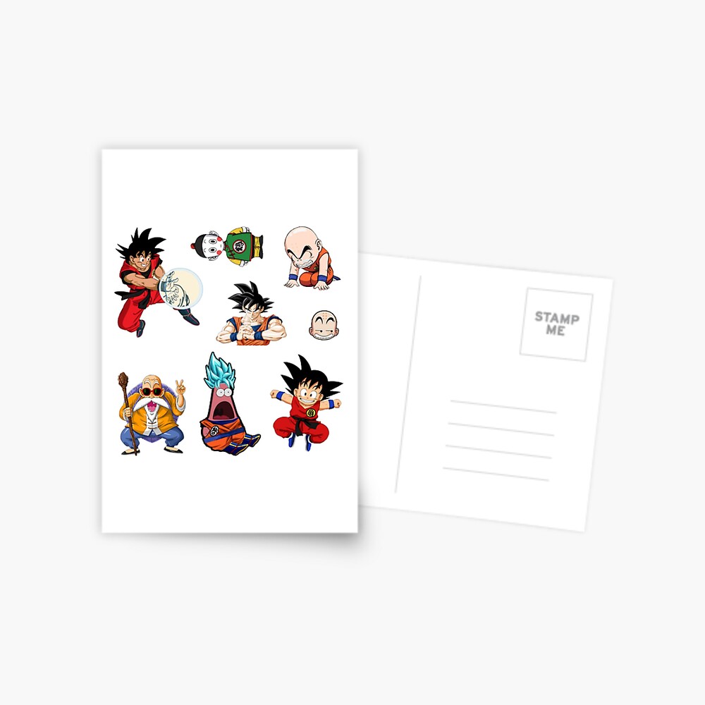 Dragon ball characters Sticker for Sale by VibinPoodle