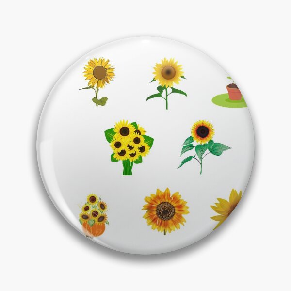 Item preview, Sunflowers Collage. Cute Mixed Yellow Sunflowers designed and sold by silviaol.