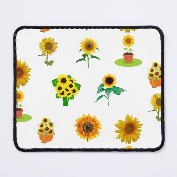 Item preview, Sunflowers Collage. Cute Mixed Yellow Sunflowers designed and sold by silviaol.