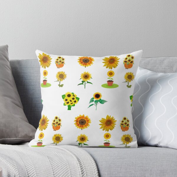 Item preview, Sunflowers Collage. Cute Mixed Yellow Sunflowers designed and sold by silviaol.
