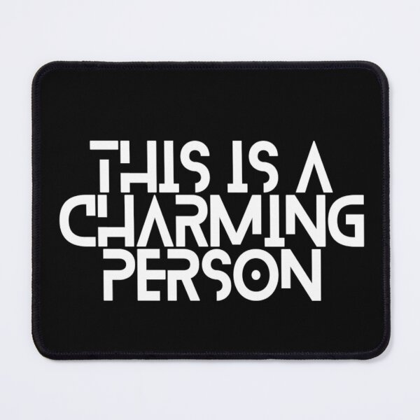 Item preview, This Is A Charming Person Lovely Motivation Inspiration Cute Good Personality Typographic Slogans Lines Man’s & Woman’s  designed and sold by Wanneer T-shirts Praten.