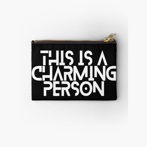 Item preview, This Is A Charming Person Lovely Motivation Inspiration Cute Good Personality Typographic Slogans Lines Man’s & Woman’s  designed and sold by Wanneer T-shirts Praten.