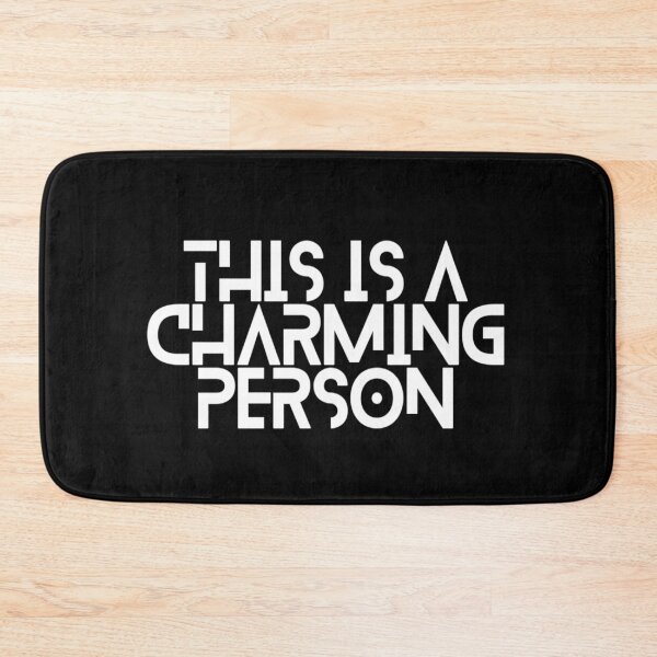 Item preview, This Is A Charming Person Lovely Motivation Inspiration Cute Good Personality Typographic Slogans Lines Man’s & Woman’s  designed and sold by Wanneer T-shirts Praten.