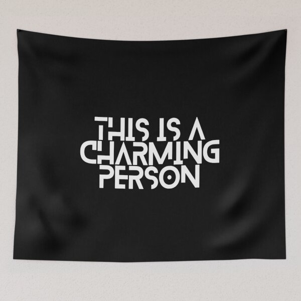 Item preview, This Is A Charming Person Lovely Motivation Inspiration Cute Good Personality Typographic Slogans Lines Man’s & Woman’s  designed and sold by Wanneer T-shirts Praten.