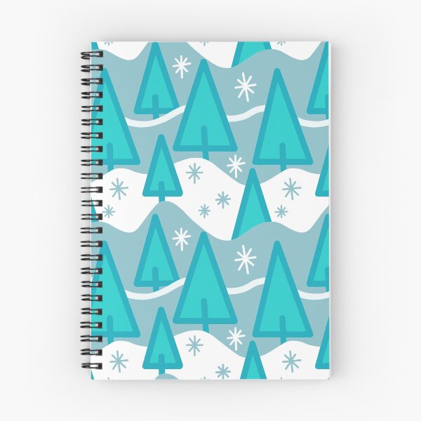 Item preview, Snowy hills Christmas tree farm designed and sold by SuttleDesignCo.