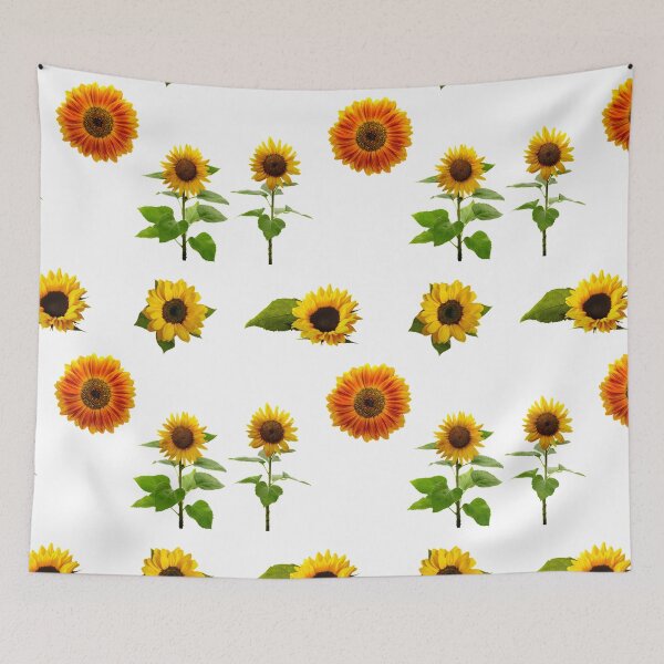 Item preview, Vibrant Yellow and Orange Sunflowers designed and sold by silviaol.