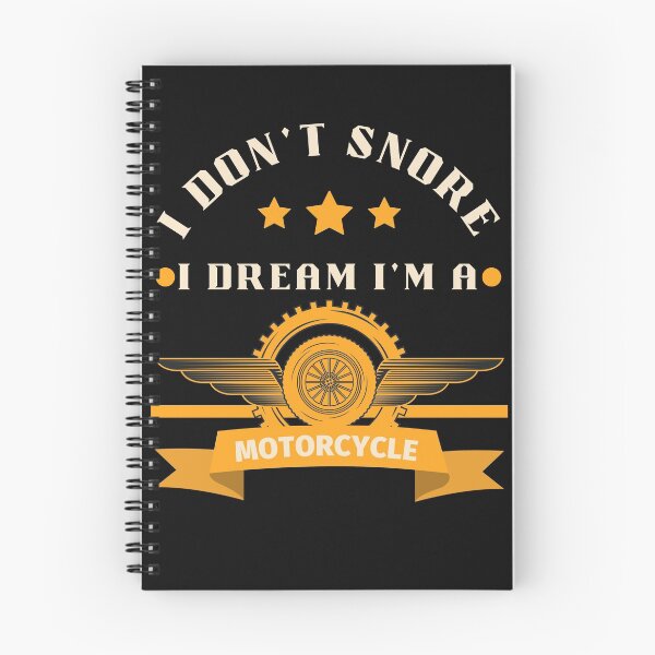 Item preview, I Don't Snore I Dream I'm A Motorcycle Humor Joke Motorbike Rider designed and sold by Kaladzishop.