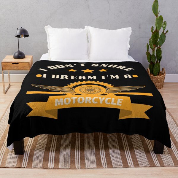 Item preview, I Don't Snore I Dream I'm A Motorcycle Humor Joke Motorbike Rider designed and sold by Kaladzishop.