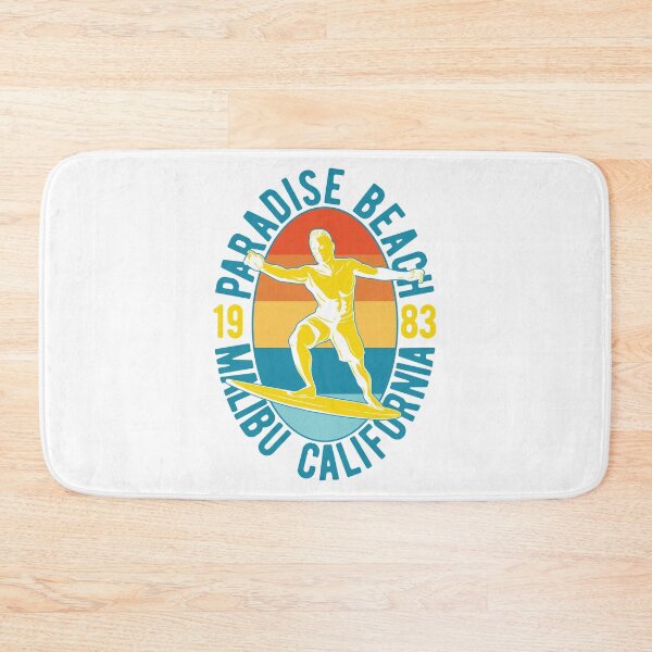 Item preview, paradise beach malibu california t-shirt, Malibu CA Vintage 70s Retro Throwback Design T-Shirt designed and sold by Luckydoe1.
