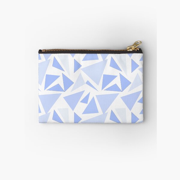 Item preview, Sky blue triangle pattern designed and sold by BlommaPie.