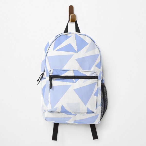 Item preview, Sky blue triangle pattern designed and sold by BlommaPie.