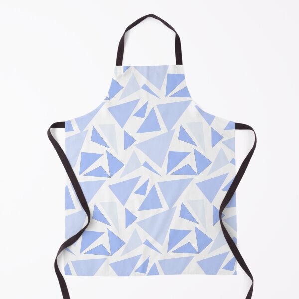 Item preview, Sky blue triangle pattern designed and sold by BlommaPie.